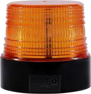 Battery Led Strobe Light, Wireless Amber Emergency Magnetic Flashing Warning Bea