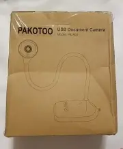 PAKOTOO USB Document Camera for Teachers, Webcam/Doc Camera for Classroom with