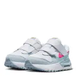 【NIKE 耐吉】運動鞋 童鞋 小童 兒童 魔鬼氈 氣墊 AIR MAX SYSTM TD 白藍 DQ0286-113