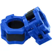 METEOR 50mm Blue ABS Plastic Olympic Barbell Collars Clamps