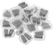 40 Pack Disposable Sponge Earplugs for Sleeping Hearing Protector Noise Cancelling Ear Plugs, Black