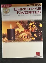 Christmas favorites for alto sax with CD