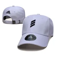 在飛比找蝦皮購物優惠-Adida_s style運動帽時尚棒球帽男女彎簷帽可調節情