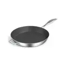 Stainless Steel 34Cm Frying Pan Induction Non Stick Interior