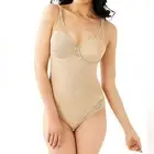 Bali Women’s Shapewear Firm Control Ultra Light BuiltIn Bra Lace Body Shaper 36B