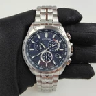 Citizen Promaster eco-drive analog radio wave stainless Watch CB5870-91L