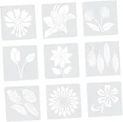 IWOWHERO 18pcs Drawing Templates Multi Pattern Cartoon Painting Stencils for Creative Arts Crafts for Scrapbooking School Projects Imagination Development