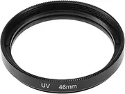 VGOL UV Lens Filter for 46mm Threaded Lenses Ultra Thin 0.7mm Thickness Optical Glass Ultraviolet Protection 9HD Hardness Camera Lens Accessories