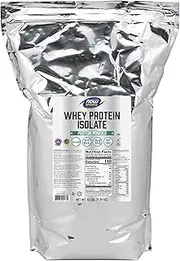 NOW Sports Whey Protein, Isolate Pure, 10-Pound
