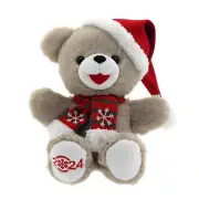 Christmas Teddy Bears 12IN Holiday Time Little Boy Snowflake Teddy Plush ~ NWT