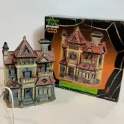 Lemax Spooky Town Collection Harper House Porcelain Lighted House 2003