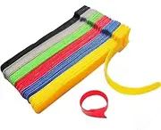 60PCS Cable Ties,Hook And Loop Cable Management,6 Color（6in），Free Paste, Reusable Cable Manager, Suitable For Computer Data Cable, Tv Cable, Electronic Equipment, Headphone Cable, Microphone Cable, Etc.