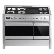 Smeg 120cm Classic Opera Freestanding Cooker Stainless Steel A3AU-81
