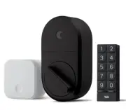 August Smart Lock + Connect + Keypad | Dark Gray | Brand New SHIPS FAST ASAP