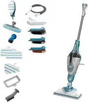 BLACK+DECKER 1600W 15-IN-1 Steam-Mop with Autoselect