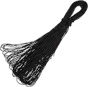 GRADENEVE DIY Craft Elastic Band 100m Round Stretch Cord Mask Making Book Binding Sign Banner