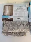 JCPenny Hilton Damask Curtain Panel Light Filtering 54 x 84" Sage