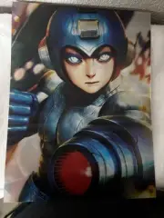 MegaMan / Zero Image Changing 3D Holographic Lenticular Poster 12x16