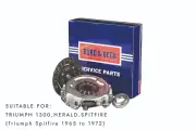 Clutch Kit 3-in-1Triumph - 1300, Herald, Spitfire (Triumph Spitfire 1965 to 1972