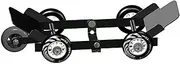 Cart Moving Cars Wheel Portable Car Wheel Wheel Dollies Foldable Motorcycle Mover Tire Jack with Multi-Bearing Design Car Mover