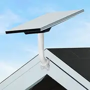 eoqo Starlink Mount - J Pole Mounting Kit for Starlink Satellite Antenna, with Extension Accessories, for Pole, Wall, or Roof Installation, Compatible with V2 Rectangular Dish(Bracket Only)