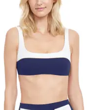 Gottex Simple Elegance Square Neck Bikini Top 12 NoColor