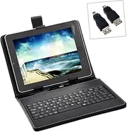ERINGOGO Covers for Computer Keyboards Keyboard Cover Keyboard Protective Cover Tablet Keyboard Case Keyboard Protector Cover Universal Keyboard Case Cover Keyboard Sleeve Black