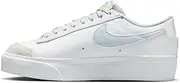 [Nike] Womens Blazer Low Platform DJ0292-112 Shoes 'Blue Tint/Lemon-Twist'