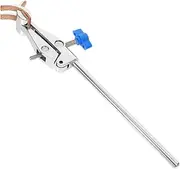 KOMBIUDA Prong Adjustable Laboratory Clamp with Cork Lined Prongs for Secure Flask Holding Versatile Lab Equipment for Various Flask Neck Chemical and Experimental Settings