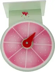 Interactive Fortune Raffle Wheel Dry Erase Prize Wheel for Classroom Trade Show Events