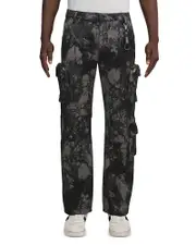 Prps Squaw Valley Regular Fit Cargo Jeans in Black