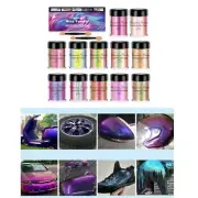 Mica Powder 12 Colors Shifting Powder Saturated Pigment for Epoxy Resin