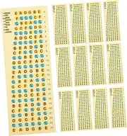 QUMIIRITY Learn Guitar Scale Stickers 20pcs Decals for Fretboard Easy to Read and Use