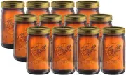 WIDE MOUTH Quart (32 Oz.) Glass Food Preserving Pickling Canning Mason Jar with