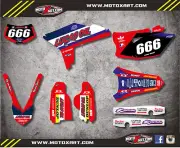 Full Custom Graphi Kit ACTIVE STYLE Yamaha WRF 450 - 2012 - 2014 decals stickers