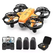 Drone Holy Stone Less than 100g with 1080p Camera Small Mini Drone HS420 Orange