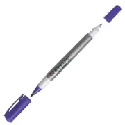 Sakura Identi-pen Permanent Ink, Blue Dual Point Pen Box of 12 New