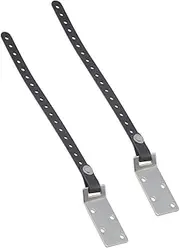 ANDRESLAD Set of 2 Childproofing Locks Furniture Anchors Safety Straps Anti-tip Brackets for Kids Easy to Install Suitable for Furniture