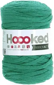 Hoooked Ribbon XL Yarn-Lush Green (Pack of 3 Skein)