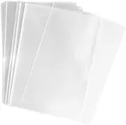 AIRSUNNY 200 Pcs 5-1/2" x 7-1/4" Clear Flat Open-End Cello/Cellophane Bags Good for Bakery, Candle, Soap, Party/Wedding Favors, Cookie Poly Bags, 5x7 Heat Sealable Bags
