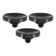 Camera Shutter Button 3pcs Shutter Release Button Concave, Black