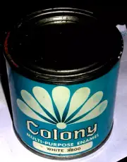 VINTAGE COLONY ENAMEL WHITE 3800 PAINT