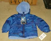 ZEROXPOSUR TODDLER BOYS HOODED JACKET 24M NWT MSRP $50 NAVY BLUE J10461