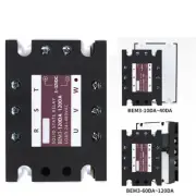 DC-AC Solid State Relays Module Three-phase SSR-10/25/40/60/80/100/120 No Spark