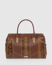 Multi Colour Lisa Panel Weekender Bag