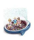 Jasonwell Inflatable Kiddie Pool Sprinkler: Splash Pad for Kids Toddlers 71 Inch