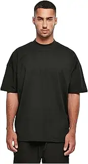 [Build Your Brand] Men's Oversized Mock Neck Tee T-Shirt