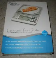 Weight Watchers Electronic Food Scale Points Plus Values Database NIB