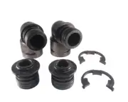 "New" Kinetico Water Softener Mach 90 Elbow Connectors 3/4" Shark-bite Adapters