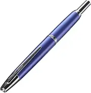 Pilot Fountain Pen Capless Decimo, Light Blue Body, F-Nib